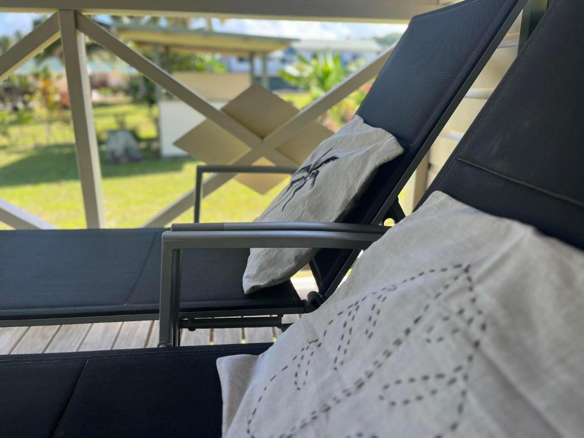Paparei Beachfront Bungalows, Aitutaki アルタンガ エクステリア 写真