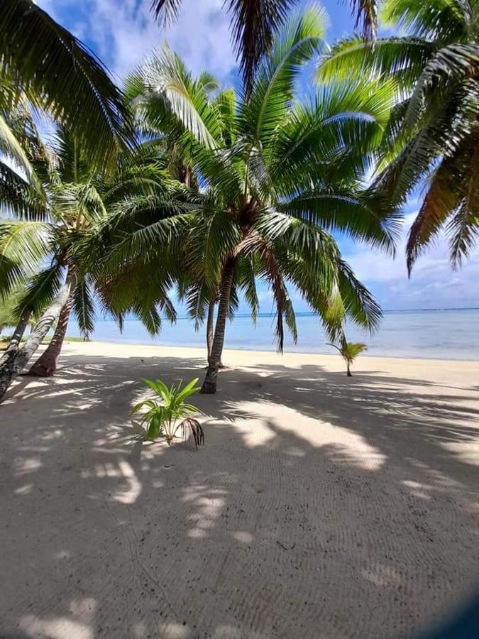 Paparei Beachfront Bungalows, Aitutaki アルタンガ エクステリア 写真