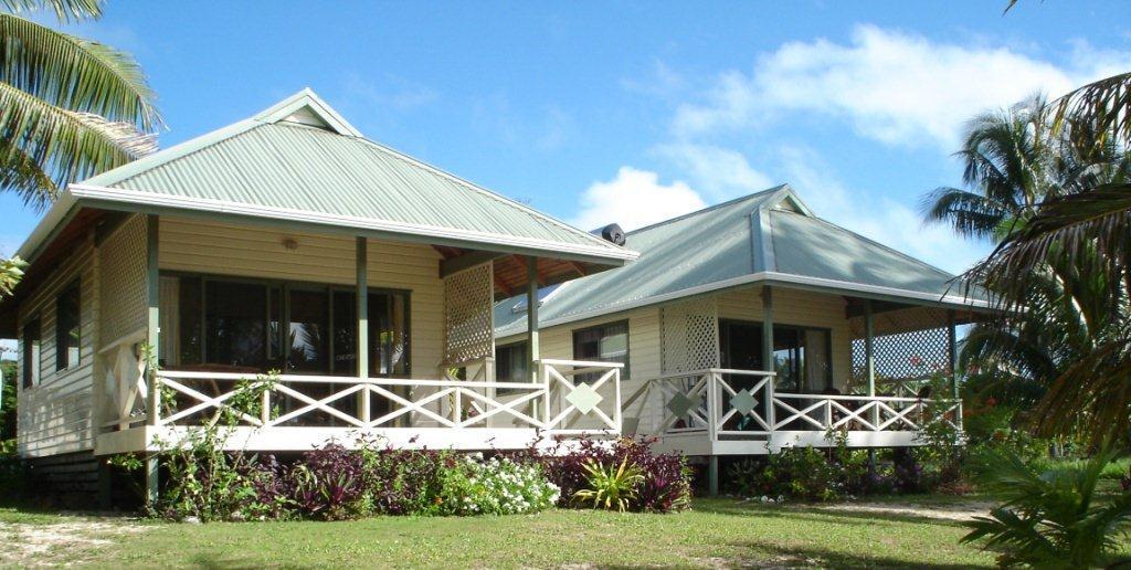 Paparei Beachfront Bungalows, Aitutaki アルタンガ エクステリア 写真